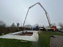 piscine en construction sur le havre